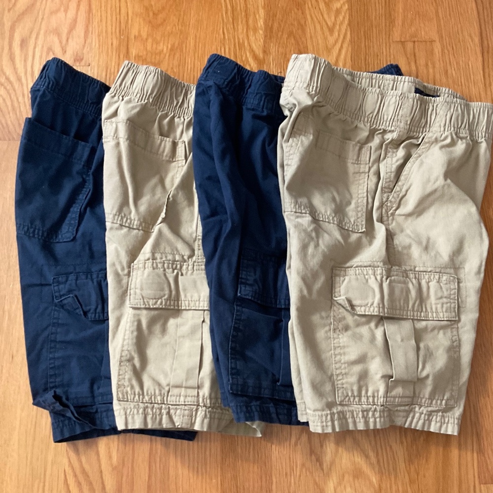4 CP Childrens Place cargo shorts size 8